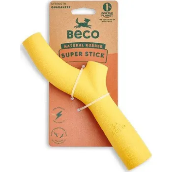 Hračka pro psa Beco Super Stick Hračka pro psy žlutá 22 cm