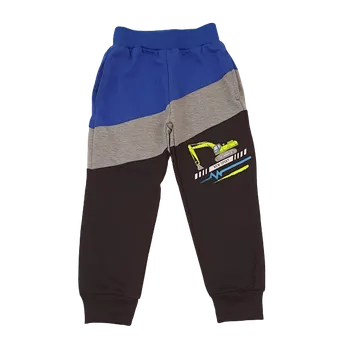 Dětské tepláky Bagr Modré č. 98-128 Velikost: 122