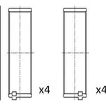 Ojniční ložisko FAI BB2167-STD