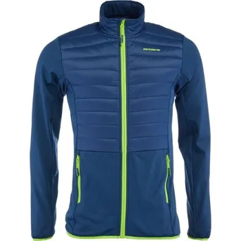 Pánská mikina Pánská technická mikina Arcore NJORD XL Modrá, Reflexní neon