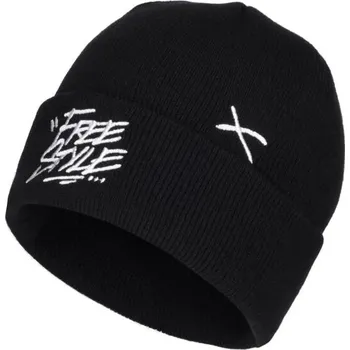 Čepice Chlapecká pletená čepice Lewro CAVEN 8/11 Černá, Bílá