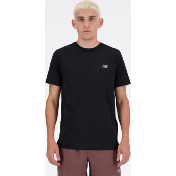 Pánská móda Tričko New Balance Black 1159975 M