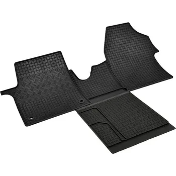 autokoberec Rigum Gumové autokoberce Citroen Jumpy 2016- (přední, 2 místa, LUX+tunel)