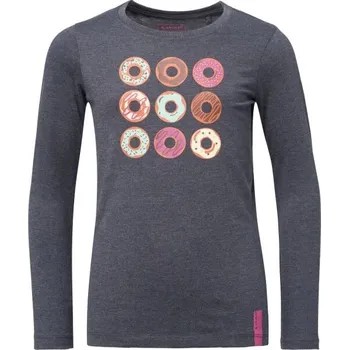 Dívčí fashion tričko LOAP BIDORA 112/116 Tmavě šedá, Mix