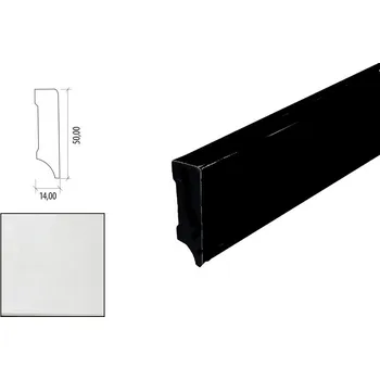 soklová lišta Lišta obvodová KPV 50 černá