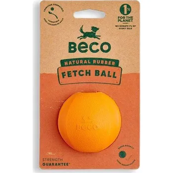 Hračka pro psa Beco Fetch Ball Hračka pro psy oranžová 6,5 cm