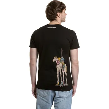 Meatfly pánské tričko Horse Black | Černá | Velikost S | 100% bavlna