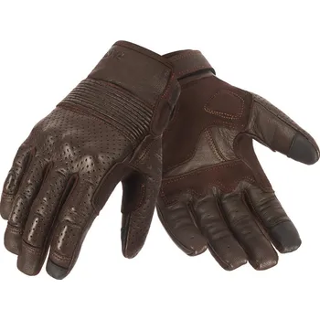 Rukavice PANDO MOTO rukavice ONYX 02 brown - XS