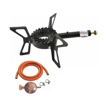 Vařič Vařič GB-12 7,6 kW s připojením na 10 kg PB láhev (kvalitní provedení a odolné materiály vařiče GB-12, 7,6 kW zaručují dlouhodobé používání)