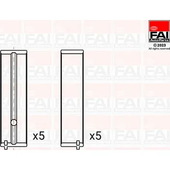 Kliková hřídel Hlavní ložiska klikového hřídele FAI AutoParts BM1150-STD
