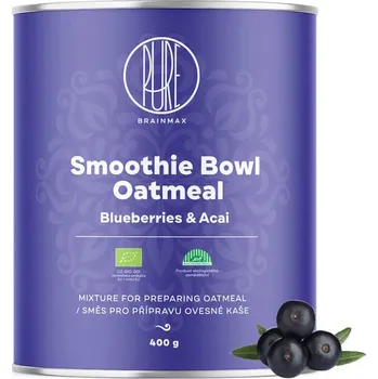 BrainMax Pure Smoothie Bowl Oatmeal BIO 400 g kakao - maca