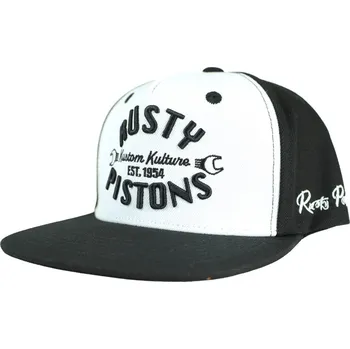 Kšiltovka Kšiltovka Rusty Pistons Baxter black/white