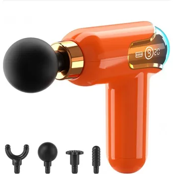 Masážní přístroj Přenosná masážní pistole s LED displejem LC-002