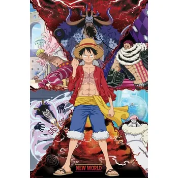 Plakát Plakát, Obraz - One Piece - Luffy vs New World