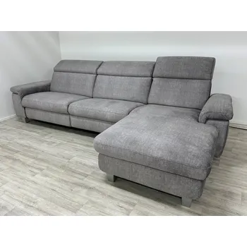 Sedací souprava VÝPRODEJ: Rohová sedací souprava LAVA s elektrickými relax funkcemi Pravý roh