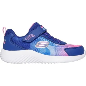 Dívčí tenisky Dívčí volnočasová obuv Skechers BOUNDER WP 31 Modrá, Světle modrá, Růžová