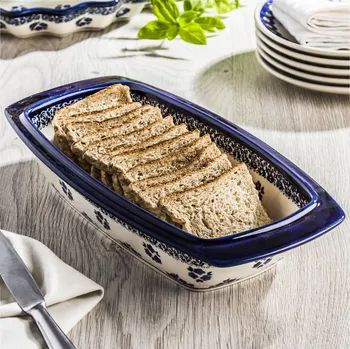 Bolesławiec 1,4 l – miska / salátová mísa – dek. 224A (2. jakost)