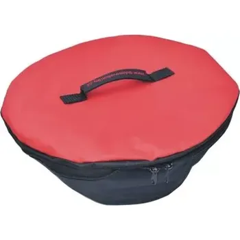 kotlíky Obal na kotlíky 34 cm červený (voděodolný obal se zipem po obvodu vrchlíku)