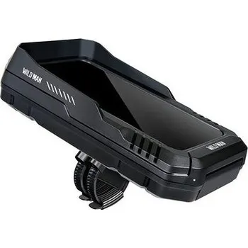 brašna na kolo Wildman cyklistická brašna na řídítka 0,5 l (4"–7") FK4, černá