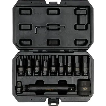 Gola hlavice Yato Sada nárazový nástrčných hlavic 3/4" 12 ks YT-10655