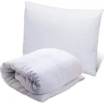 Luxusní přikrývka prošívaná 140 x 200 cm s kuličkovým polštářem 70 x 90 cm 81248683