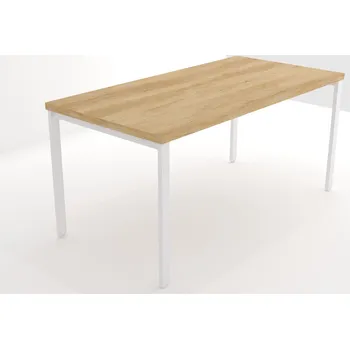 Jídelní stůl EGGER Nebraska podnož EC5208 bílá 120 x 80 cm, Tloušťka desky: 25 mm