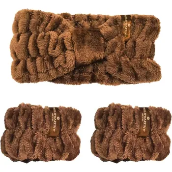 PHILIP MARTIN'S Kosmetická sada – čelenka a návleky na zápěstí proti stékání vody