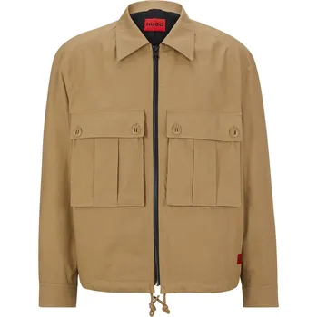 Pánská větrovka Bunda HUGO Open Brown 1160035 XL