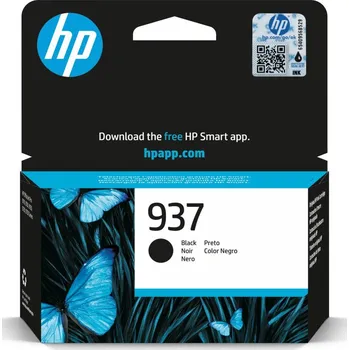 HP INC HP Ink Cartridge č.937 Black 4S6W5NE