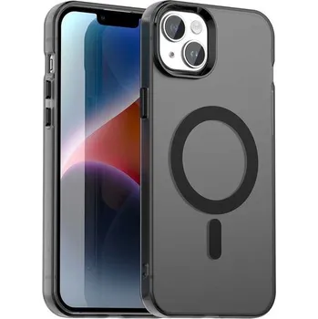 Pouzdro na mobilní telefon Techsuit CandyCase MagSafe, iPhone 14, černý