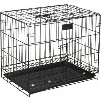 klec pro psa Klec pro zvířata 60x50x42 cm, kovová SPRINGOS PA1020