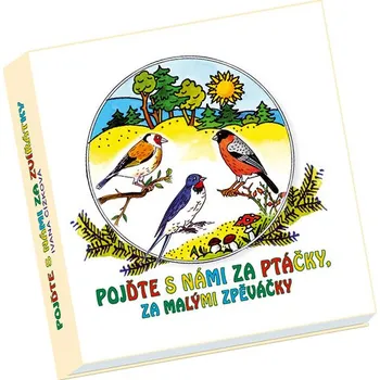 Dřevěná hračka Druckvo Dětské leporelo – Zpěvní ptáci