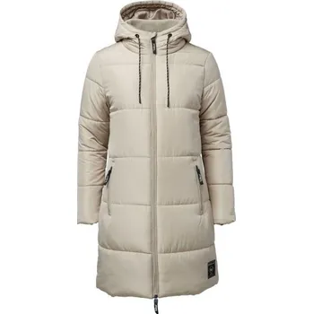 Dámský prošívaný kabát Willard SIANA M Béžová, Černá