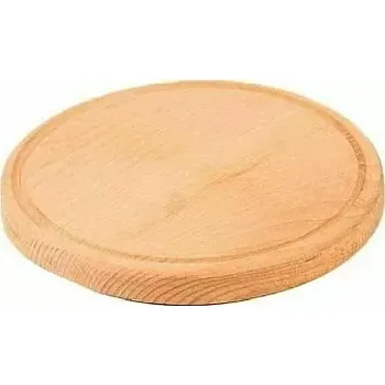 Kuchyňský mlýnek Prkénko na krájení kulaté 30 cm (kulaté dřevěné prkénko na krájení)