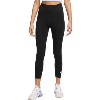 Dámské sportovní 7/8 legíny s vysokým pasem Nike W NSW NK CLSC HR 7/8 TIGHT LBR W černé DV7789-010 - XXL | UK 11,5 | US 12,5