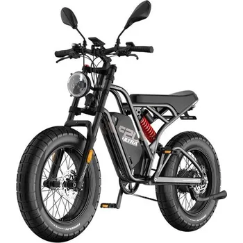 Elektrokolo Fafrees F20 Ultra Electric Bike, 750W, 48V 25Ah, 20*5.0" pneu, 140 km dojezd, hydraulické brzdy a odpružení, Shimano 7 rych. - černá