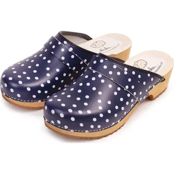 Dámská zdravotní obuv Vlnka Dámské anatomické dřeváky puntík modrá velikost obuv dospělí 39