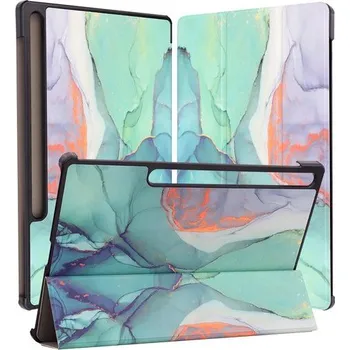 Techsuit FoldPro, Samsung Galaxy Tab S7 Plus / S8 Plus / S7 FE, Green Time