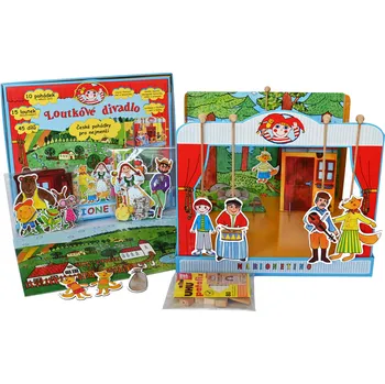 Loutkové divadlo Marionetino Loutkové divadlo České pohádky 15 loutek