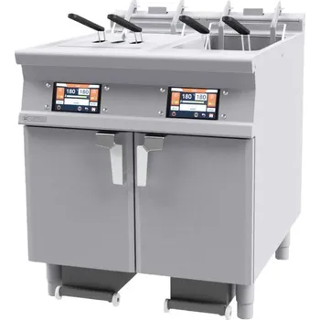 fritéza Fritéza elektrická 18+18 l automatická 7" displej, filtrace, zdv