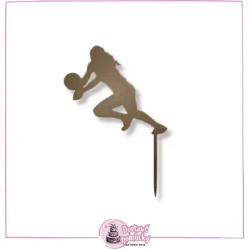 Volejbalistka 2 - dortový zápich - Měděná