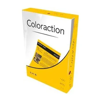 Papír pro tiskárny Xerografický papír Coloraction, Venezia, A4, 80 g/m2, tmavě oranžový, 500 listů, vhodný pr (PX408CHAT5)