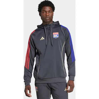 Dámská mikina DOUBLE D Tréninková mikina s kapucí Olympique Lyon pro dospělé S