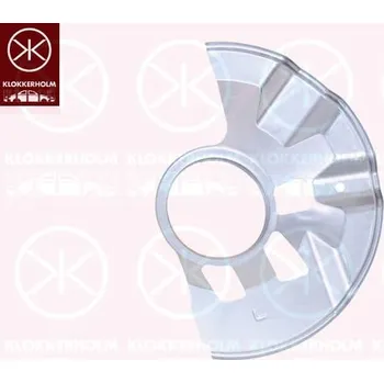 Brzdový kotouč Ochranný plech proti rozstřikování, brzdový kotouč KLOKKERHOLM 3451377