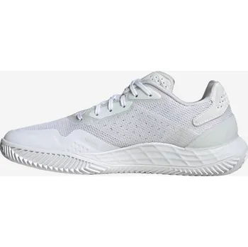 Dámská tenisová obuv ADIDAS Dámské tenisové boty na antuku Defiant Speed 42 BÍLÁ|ŠEDÁ