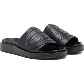Pánské pantofle PANTOFLE DIESEL OVAL D SA-SLIDE D OVAL SANDALS BLACK