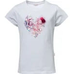 Dívčí triko Lewro RUMI 152/158 Bílá, Mix