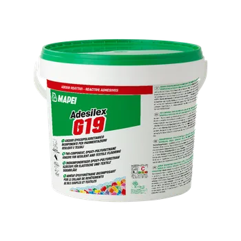 Průmyslové lepidlo Mapei ADESILEX G19 ČERNÝ Dvousložkové epoxipolyuretanové lepidlo 10 kg - 41001111