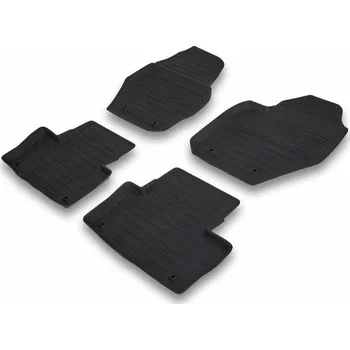 autokoberec Gumové koberce černé Volvo XC60 (-2017)