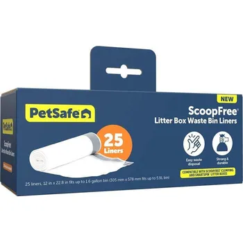 Hračka pro kočku PetSafe® Sáčky do sběrného koše pro automatickou kočičí toaletu PetSafe® ScoopFree™ 25 ks